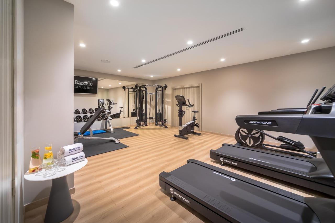 Отель Barcelo La Nucia Hills Экстерьер фото The gym at the hotel